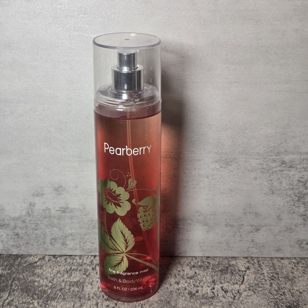 Bath & Body Works Pearberry Fine Fragrance Mist 8 fl oz Body Spray Pear Berry
